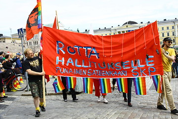 Image showing Helsinki Pride gay parade