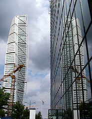 Image showing Turning Torso Twin