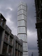 Image showing Turning Torso Construction