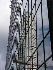 Image showing Turning Torso Reflection