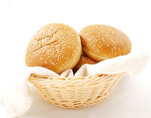 Image showing Burger buns
