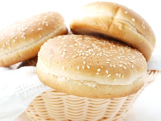 Image showing Burger buns