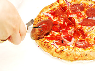 Image showing Pizza