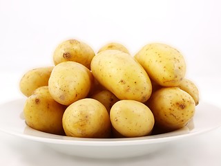 Image showing Potatoes on plate