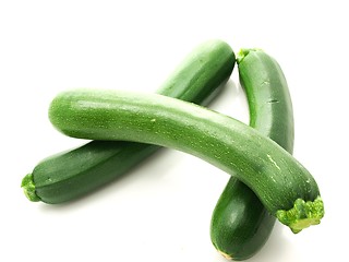 Image showing Whole zucchini 