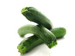 Image showing Whole zucchini 