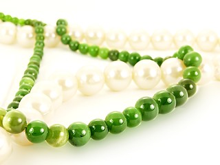 Image showing Green gemstone