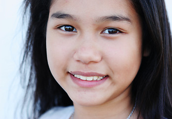 Image showing Portrait of a pretty girl from Thailand