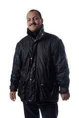 Image showing man in parka