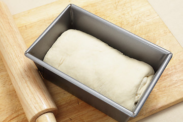 Image showing Bread dough ready to rise