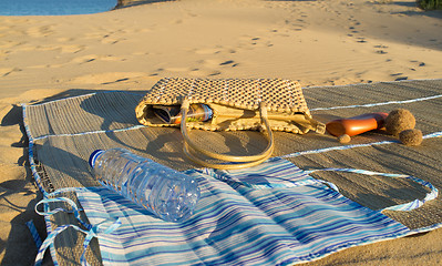 Image showing Beach stuff