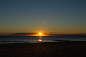 Image showing Mediterranean sunrise