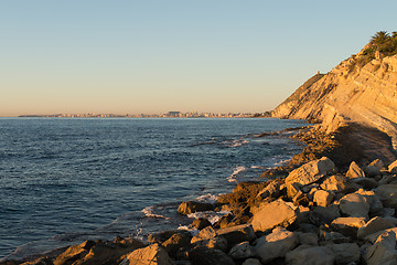 Image showing Alicante coastline