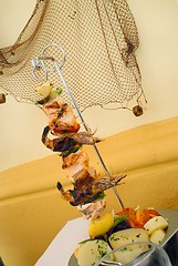 Image showing Sea skewer