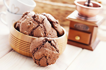 Image showing chocolate cookies