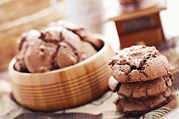 Image showing chocolate cookies