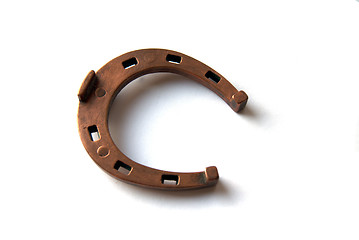Image showing Metal horseshoe