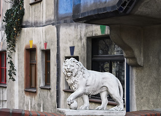 Image showing Sculpture Of Lion