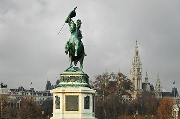 Image showing Archduke Charles Monument