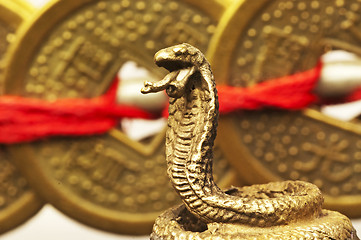 Image showing Feng shui year of the snake