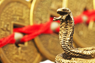 Image showing Feng shui year of the snake