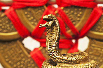 Image showing Feng shui year of the snake