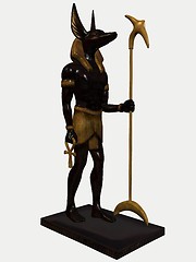 Image showing Anubis-Painted