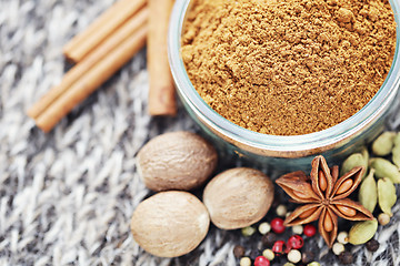 Image showing gingerbread spices