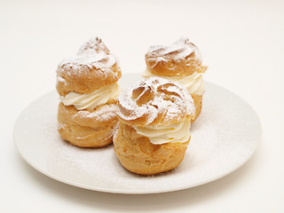 Image showing Filled choux pastry