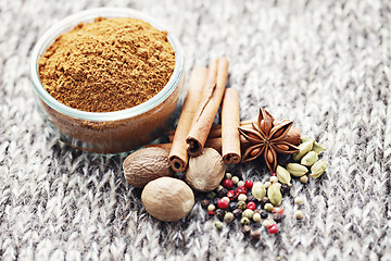 Image showing gingerbread spices