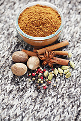 Image showing gingerbread spices