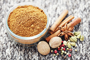 Image showing gingerbread spices