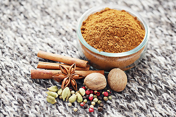 Image showing gingerbread spices