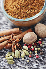 Image showing gingerbread spices