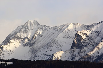 Image showing mountain peaks