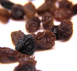 Image showing Raisins, closeup