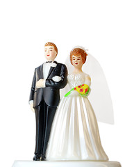 Image showing Wedding couple