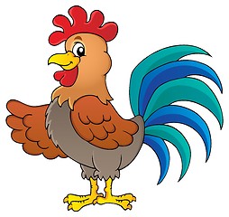 Image showing Image with rooster theme 1