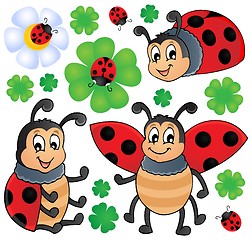 Image showing Image with ladybug theme 1