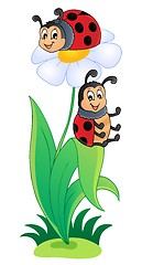 Image showing Image with ladybug theme 3