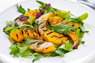 Image showing Grilled Pumpkin salad