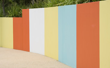 Image showing Colored wall

