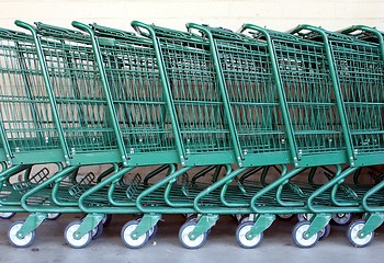 Image showing Shopping Carts