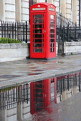 Image showing Rainy London