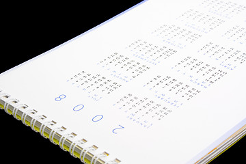 Image showing 2008 Calendar

