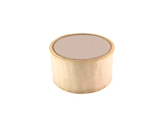 Image showing Colored adhesive tape isolated on a white background