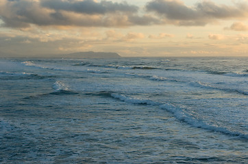 Image showing Pacific Ocean, from the South Jetty