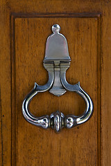 Image showing  knocker in door la boca  buenos aires 