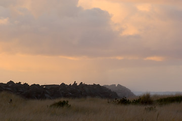 Image showing South Jetty, Near Sunset