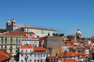 Image showing Lisbon panorama, Portugal 